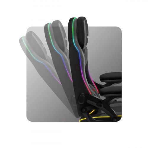 Huzaro Force 4.6 Black Mesh RGB Smart Gaming Chair