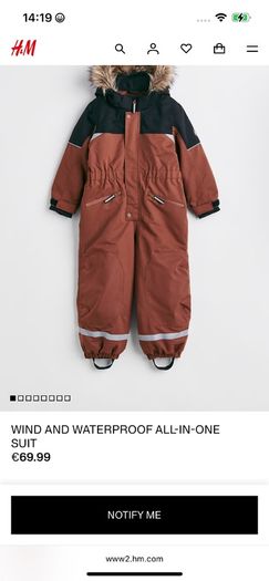 Wind and Waterproof All in One Suit