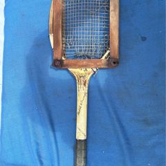 Vintage tennis racket