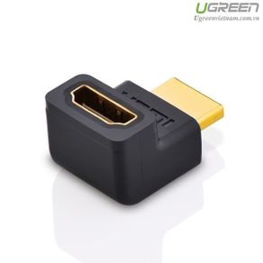 L Shaped HDMI Male to Female Adapter