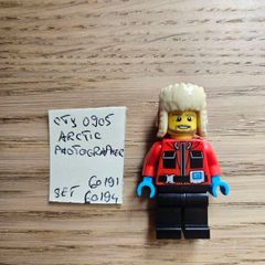 lego cty0905 arctic photographer, set 60191, 60194