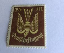 Rare 1923 German Airmail stamp