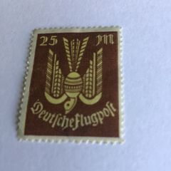 Rare 1923 German Airmail stamp