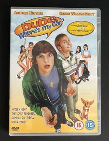 Dude Where's My Car. DVD Movie. Ashton Kutcher & Seann William Scott.
