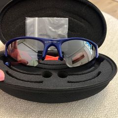Oakley Flak Jacket XLJ Sunglasses - Navy/Red