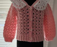Handmade v neck cardigan