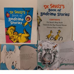 Dr. Seuss's Book of Bedtime Stories Book
