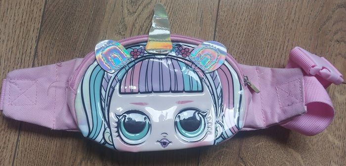girls pink bum bag