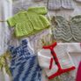 Handmade baby cardigans and dresses from newborn Image 3