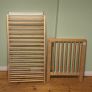 Large Wooden Baby Cot | Natural Wood | Great Condition Image 5