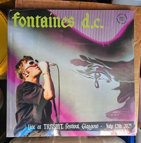 Fontaines D.C. "Live Glasgow July 12th 2025" Vinyl Album