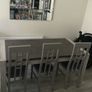 Dinning table and chairs Image 3