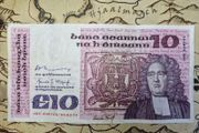 10 Pound B Series 06/03/79 Irish Note