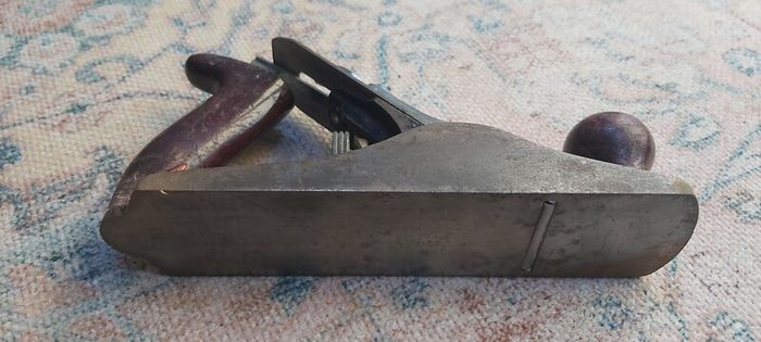 Vintage Stanley '3' Smoothing Hand Plane - For Sale