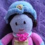 Hand-Knitted Doll with Basket Accessory Image 3