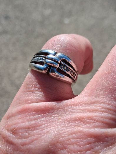 Vintage Sterling Silver Marcasite Rings