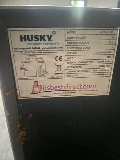 Table top mini fridge 50L
