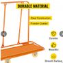 Cart Plaster Board Wheeled Trolley 1360kg Durable Panel Image 2