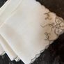 Vintage Set of 6 Embroidered Napkins Image 9