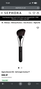 Sigma makeup brush