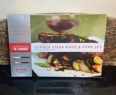 Judge Steak Knife & Fork Set