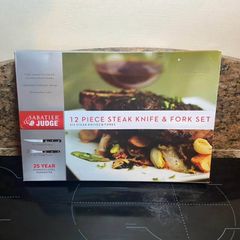 Judge Steak Knife & Fork Set
