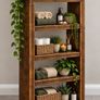 Handmade Rustic Bathroom Tall Shelving Unit Image 3