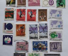STAMPS Lot - Singapore - For Crafting or Collecting