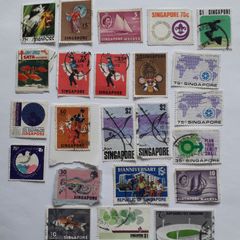 STAMPS Lot - Singapore - For Crafting or Collecting