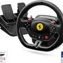 T98 Ferrari 296 GTB Racing Wheel  Pedals  Official Ferrari Licensed Wheel for PS5, PS4 PC  Bungee Cord Technology  Manettino Dial with 3 Driving Profiles  Black Image 2