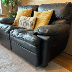 Leather couch - free