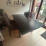 Dining table and chairs x 4 Image 7
