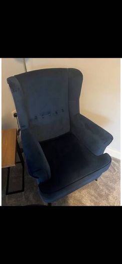 Navy Armchair
