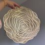 Rose gold decorative table placement/charger replacement Image 3