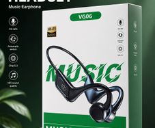 AKZ-G6 Bone Conduction Bluetooth V 5.3 Open Ear Waterproof TF Card LED Display
