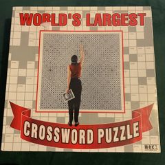 Brand New Vintage Unopened World's Largest Crossword Puzzle