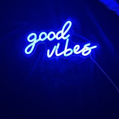 Cool vibes blue light