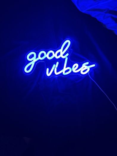 Cool vibes blue light