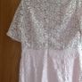 Daisy May occasion dress soft baby pink 12 occasion party wedding guest pearls diamond beaded lace New with tags Image 5
