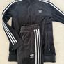 Adidas Originals Velour Tracktop and Shorts Image 7