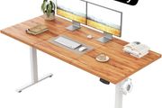 Standing Desk, 120 x 60 cm, Light Brown