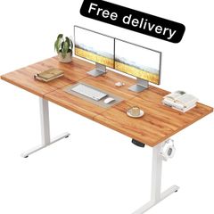 Standing Desk, 120 x 60 cm, Light Brown
