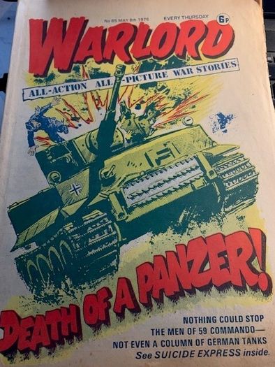 Warlord Comics 85, 409, 413, 414 DC Thomson