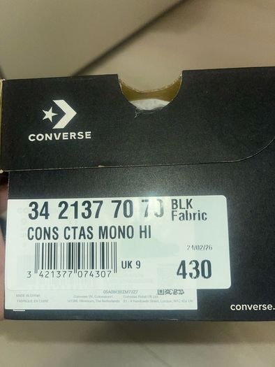 High top converse