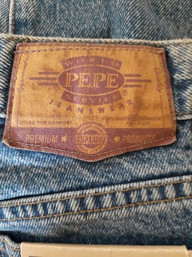 New Pepe jeans tag attached