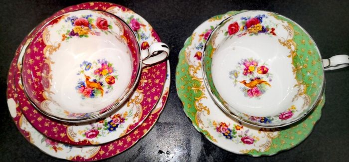 2 Stunning Paragon cup and saucer