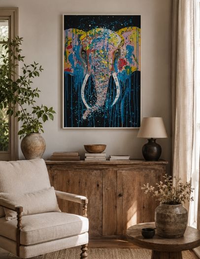 " blue elephant!