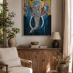 " blue elephant!