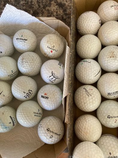 Two Dozen Used Golf Balls.