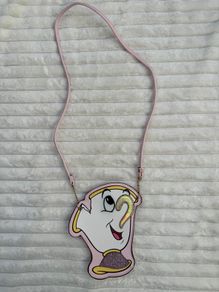 Disney Beauty And The Beast Chip Bag Kids Cross Body Bag Girls Purse Primark Used Please see Photos